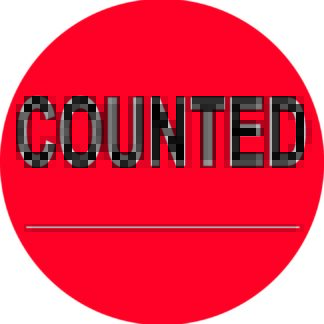 Write on Counted Label