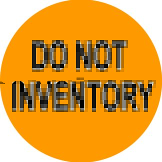 Do Not Inventory Labels