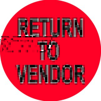 Return to Vendor Labels
